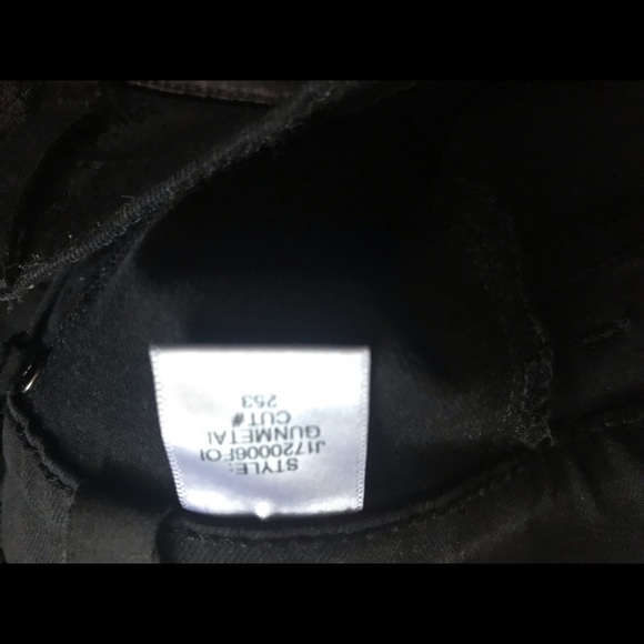 Veronica Beard Women Gunmetal NYE Black jeans Pants Debbie High Rise NWT $328 - Picture 5 of 12